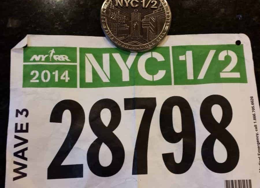 NYC Half medal