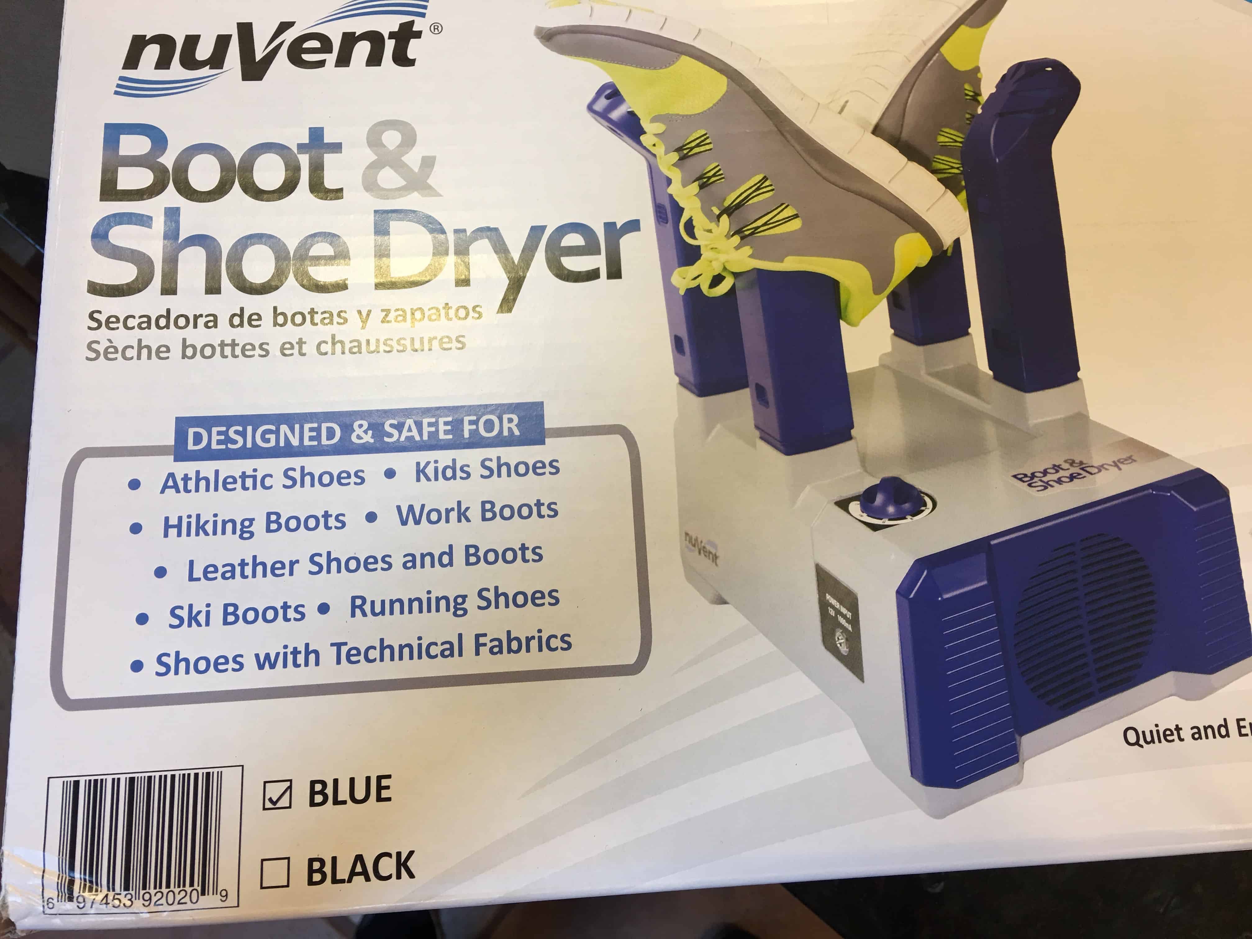 Boot and shoe top dryer