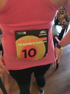 Gold Record bib