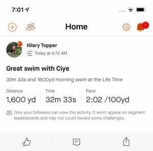 STrava and Finis