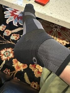 foot sleeve with sock