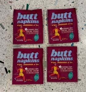 Butt napkins