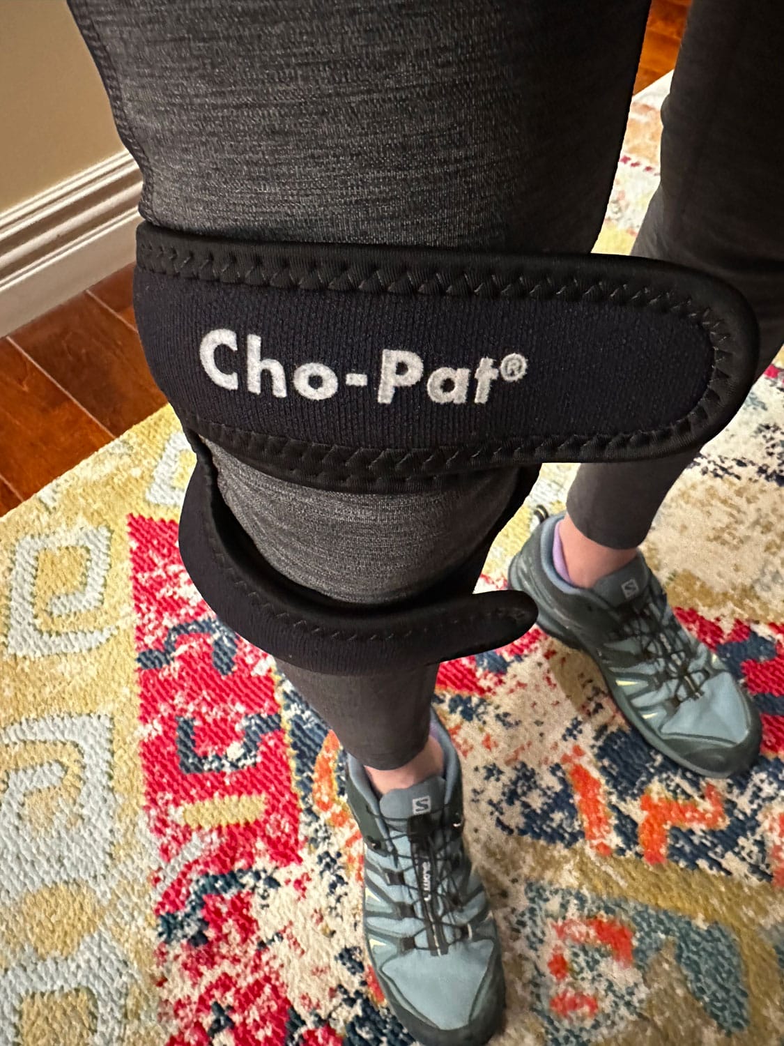 Cho Pat Dual Action Knee Strap Review - A Triathlete's Diary