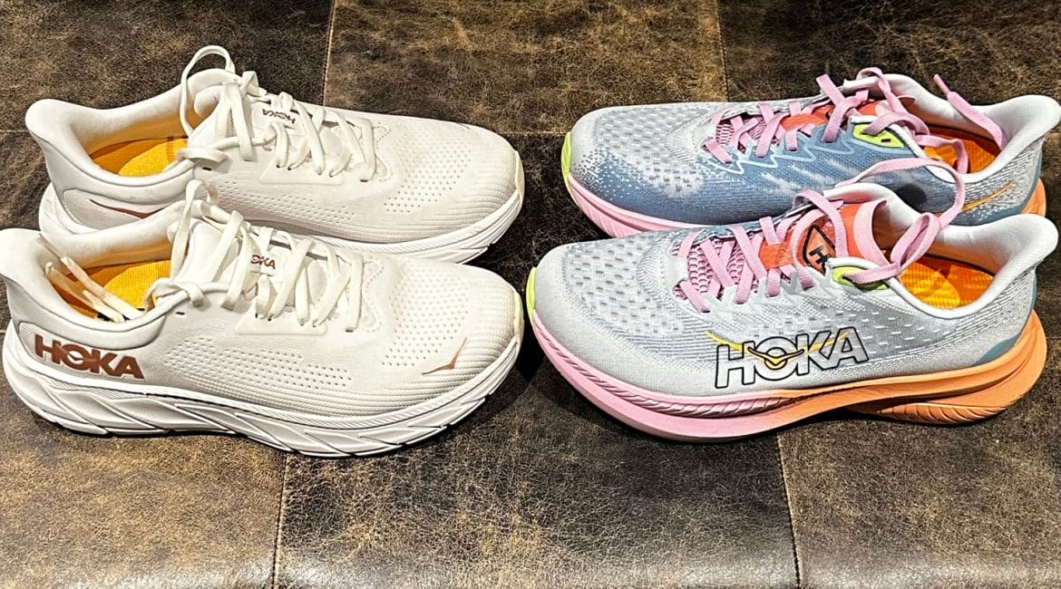 Hoka one one comparison hotsell