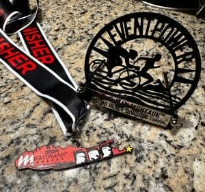 Finisher medals